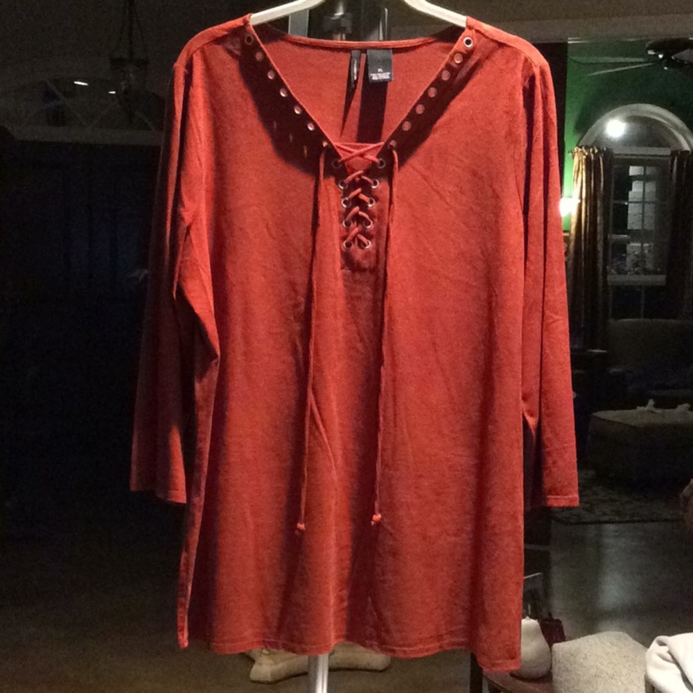 Suede like shirt